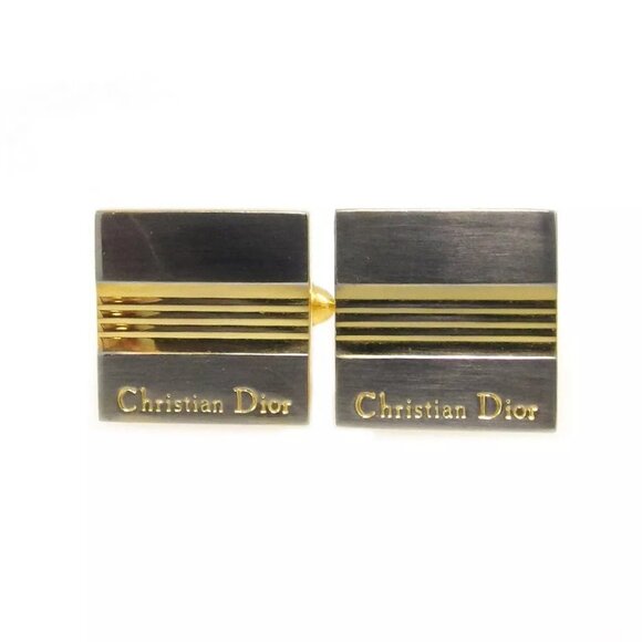 Dior cuffs logo Authentic used T18468 authentic